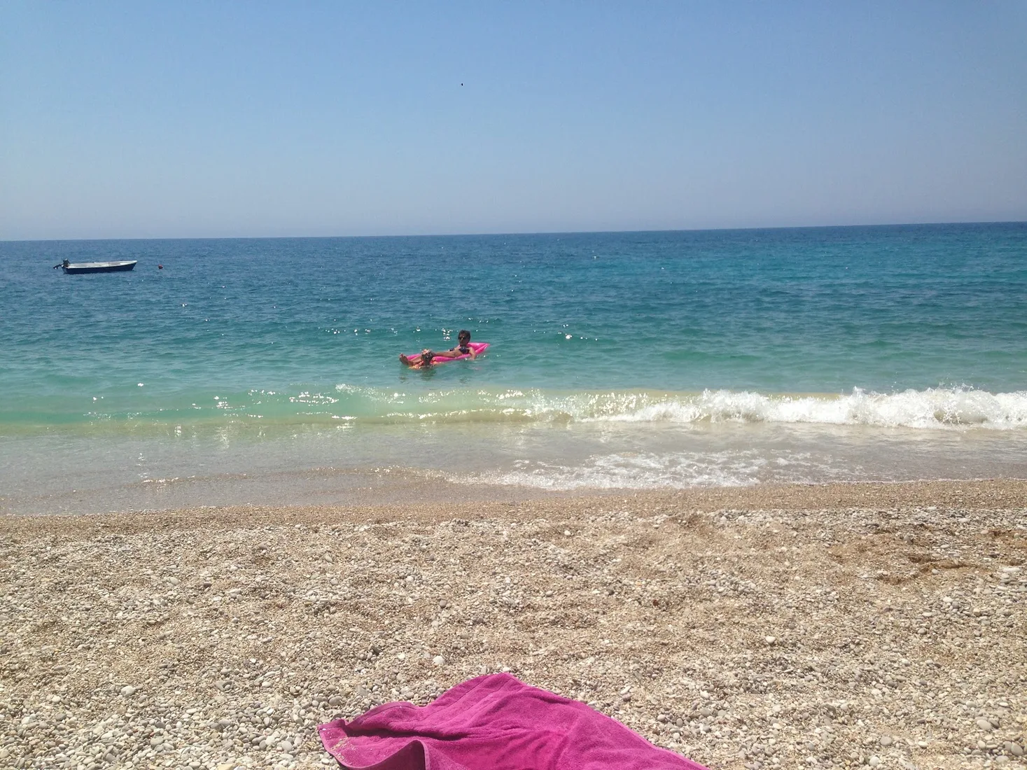 Maraçi Beach view toward Prinos headland