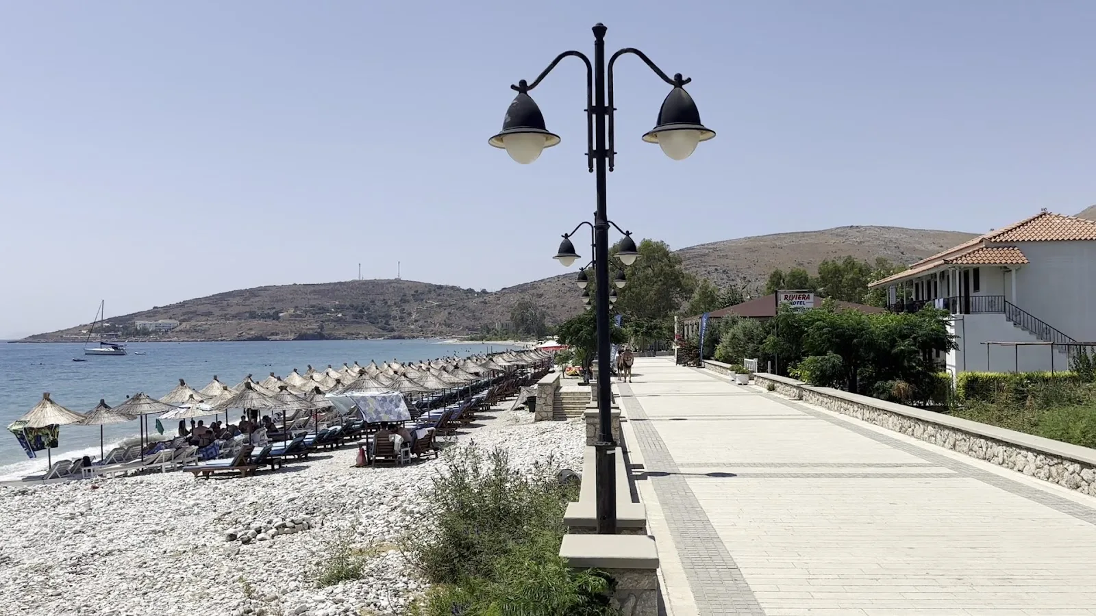 Qeparo Beach low-key waterfront restaurants