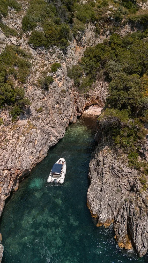 Bayamar Adventures boat tour on the Albanian Riviera