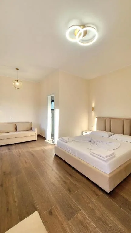 Deluxe Double Room (2 Adults + 1 Child) at Sweet Home Himara