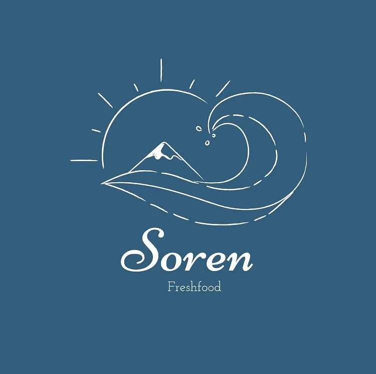 Plated lobster pasta served by staff in a branded Soren apron at Soren Restaurant in Himara