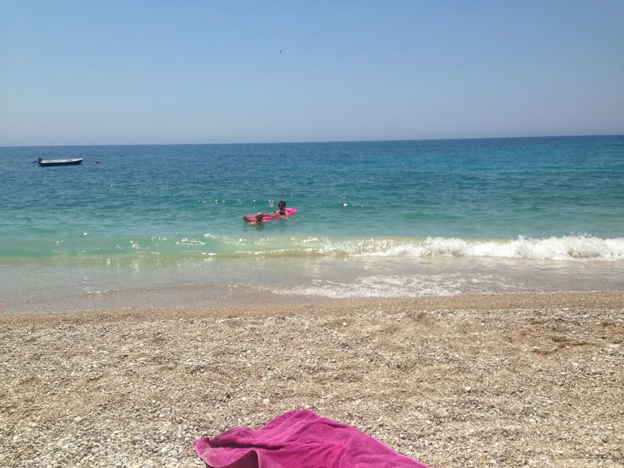 Maraçi Beach view toward Prinos headland