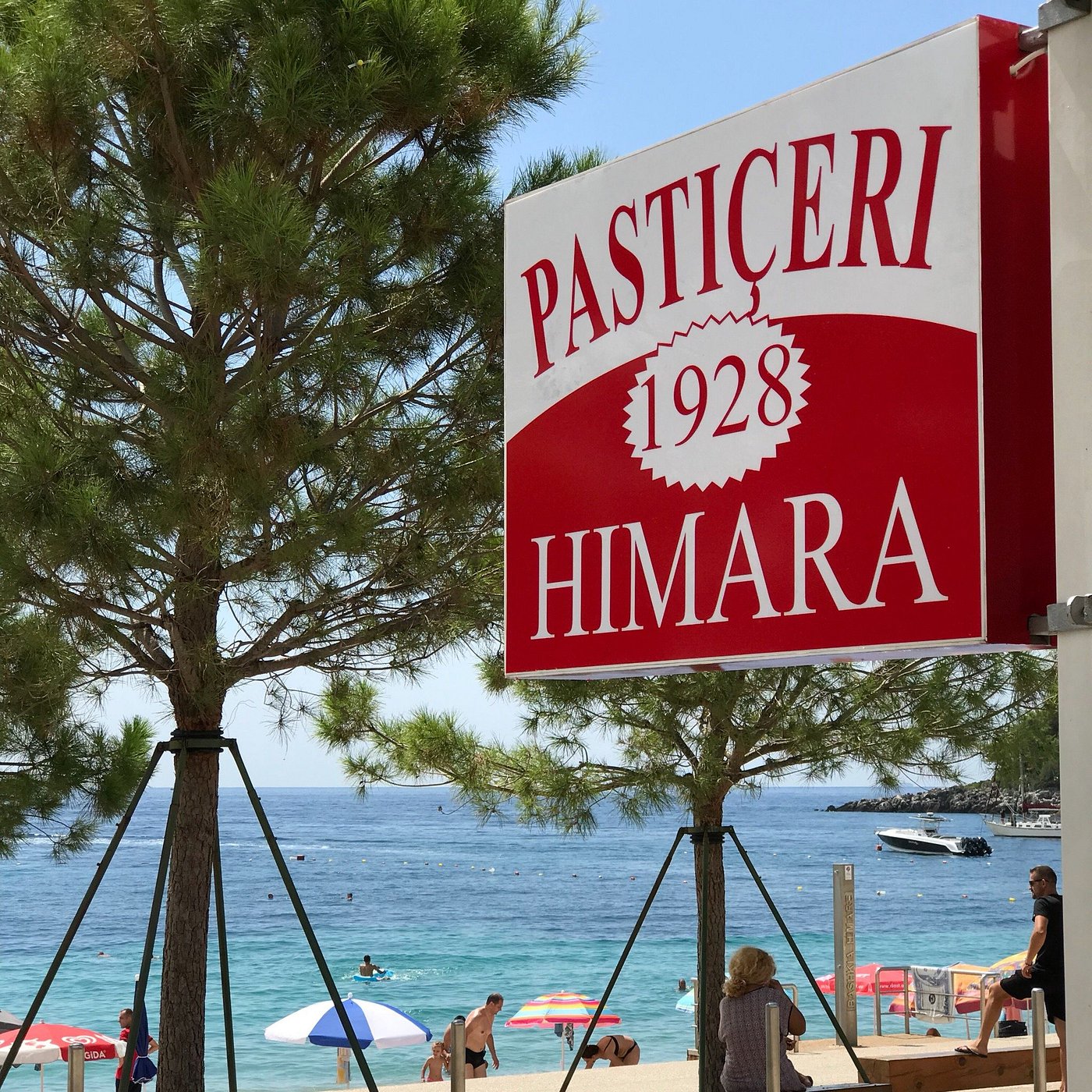 Kafe Pasticeri 1928 historic cafe and pastry shop in Himara town center