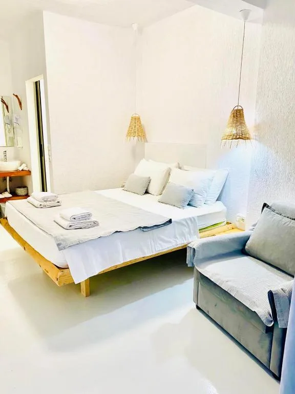 Comfort Double Room with Balcony (no sea view) at Geo & Art Boutique Hotel