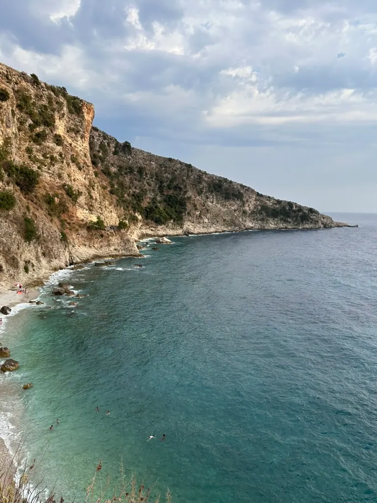Coastal bay landscape representing resort areas across the Albanian Riviera